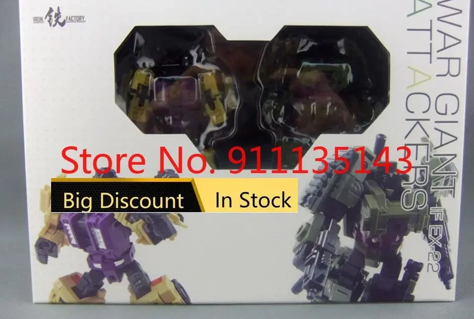 Iron Factory Ex-22 War Giant Attackers If 3rd Party Third Party Transformation Toys Action Figure Toy In Stock
Iron Factory Ex-22 War Giant Attackers If 3rd Party Third Party Transformation Toys Action Figure Toy In Stock