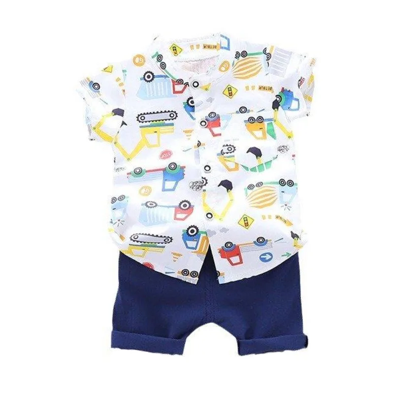 New Summer Baby Boys Clothes Suit Children Cartoon Shirt Shorts 2Pcs/Sets Infant Sports Outfits Toddler Costume Kids Tracksuits
New Summer Baby Boys Clothes Suit Children Cartoon Shirt Shorts 2Pcs/Sets Infant Sports Outfits Toddler Costume Kids Tracksuits