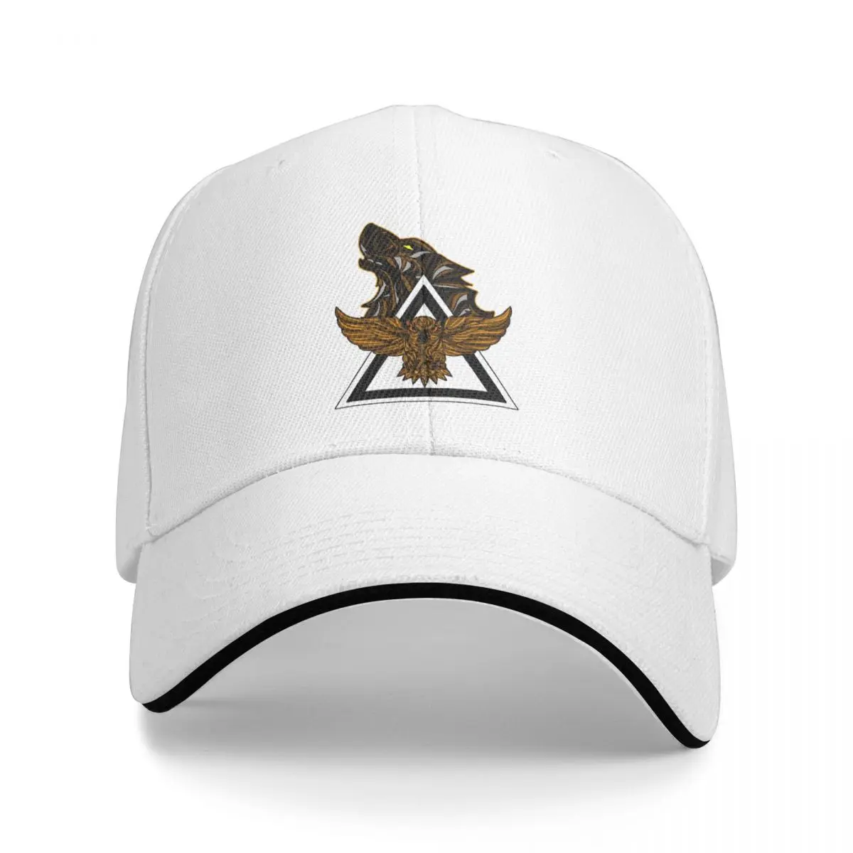 

Wolf and Owl Cap Baseball Cap Hiking hat Beach bag hats for men Women's