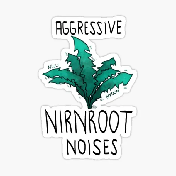 Агрессивные шумы Nirnroot, 5 шт. наклеек для багажа, бампера, гостиной, забавная настенная наклейка для ноутбука, милый домашний декор для окна, аниме
Агрессивные шумы Nirnroot, 5 шт. наклеек для багажа, бампера, гостиной, забавная настенная наклейка для ноутбука, милый домашний декор для окна, аниме