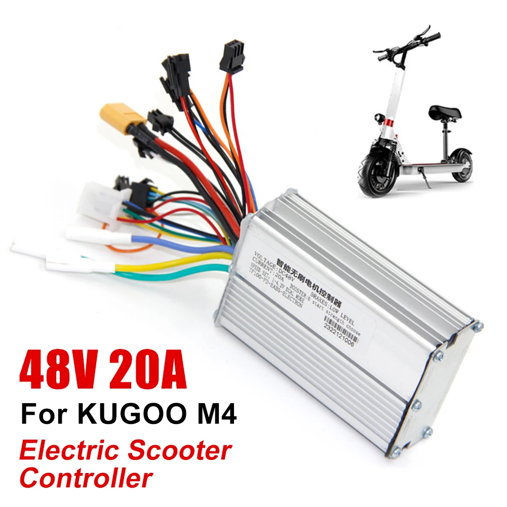 48V 20A Electric Scooter Controller Intelligent Brushless Motor Controller for KUGOO M4 2 Wheeled Electric Scooter Accessories
48V 20A Electric Scooter Controller Intelligent Brushless Motor Controller for KUGOO M4 2 Wheeled Electric Scooter Accessories