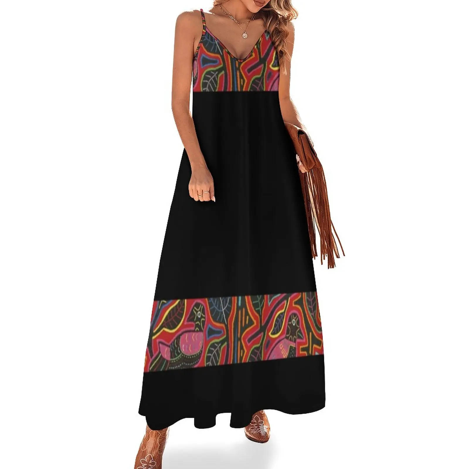 Mola de Panama Sleeveless Dress luxury woman party dress summer dresses womens 2023
Mola de Panama Sleeveless Dress luxury woman party dress summer dresses womens 2023