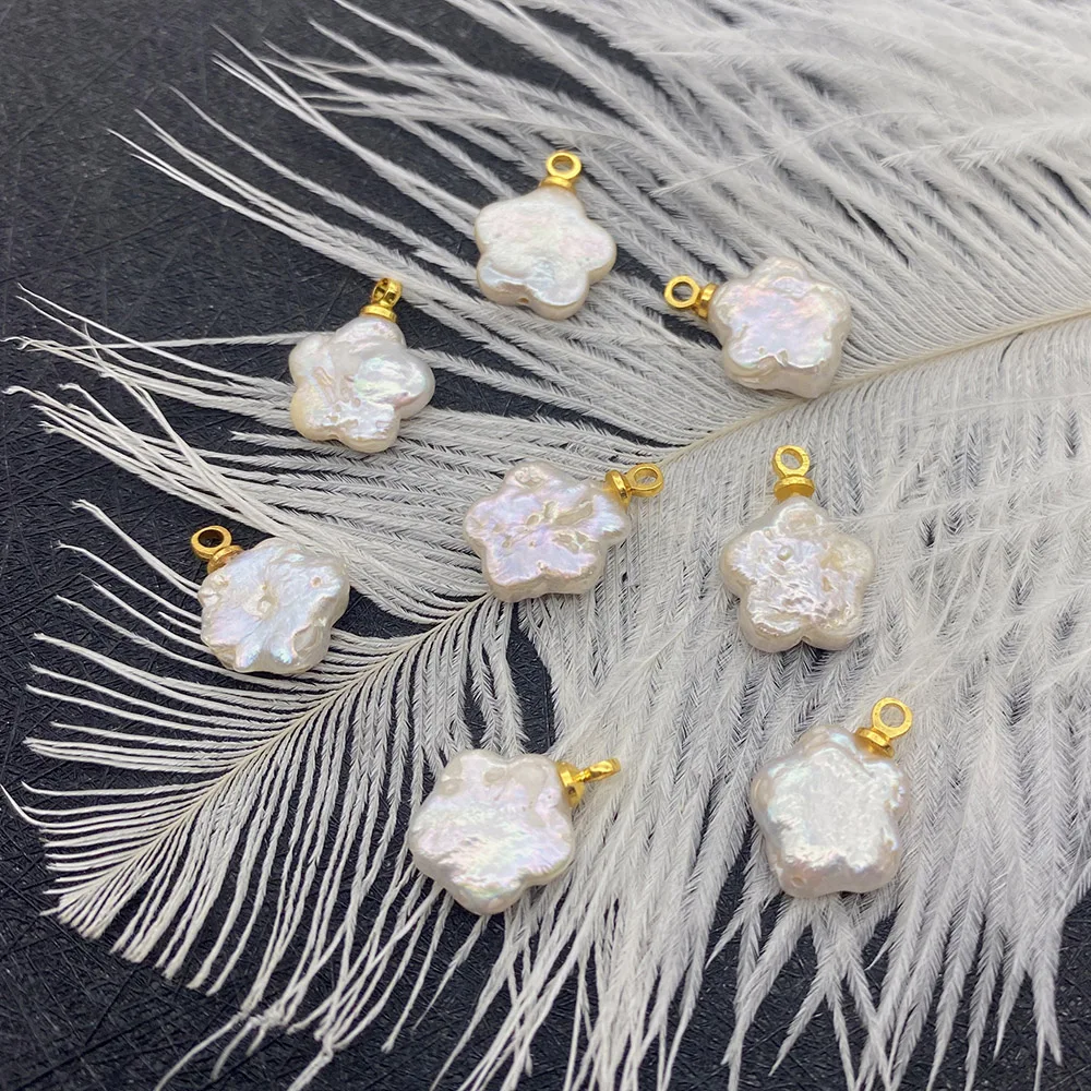 2pcs Flower Shape Natural Freshwater Baroque Pearl Pendant 11x15mm Exquisite Women's DIY Necklace Bracelet Jewelry Charm Jewelry
2pcs Flower Shape Natural Freshwater Baroque Pearl Pendant 11x15mm Exquisite Women's DIY Necklace Bracelet Jewelry Charm Jewelry