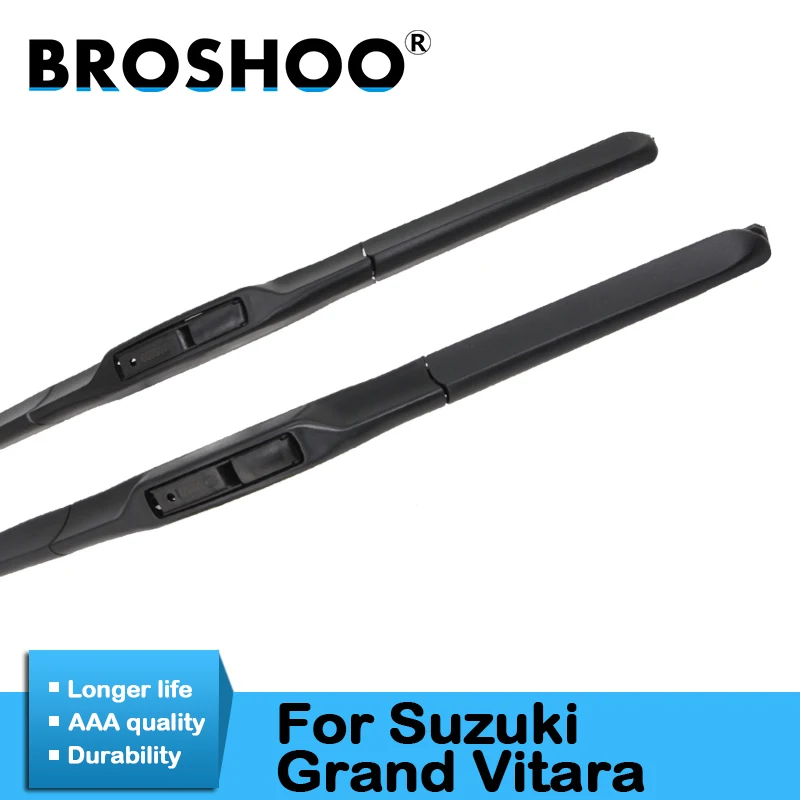 BROSHOO Car Windscreen Wipers Blades Natural Rubber For Suzuki Grand Vitara Model Year From 1998 To 2015 Fit Standard Hook Arm
BROSHOO Car Windscreen Wipers Blades Natural Rubber For Suzuki Grand Vitara Model Year From 1998 To 2015 Fit Standard Hook Arm