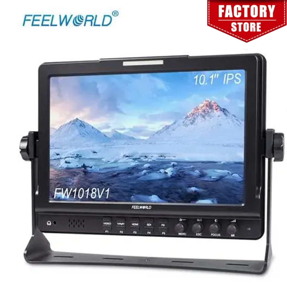 Монитор для камеры Feelworld FW1018V1, 10,1 дюйма, 4K, Full HD, 1920x120, 0 IPS, HDMI, YPbPr 
Монитор для камеры Feelworld FW1018V1, 10,1 дюйма, 4K, Full HD, 1920x120, 0 IPS, HDMI, YPbPr