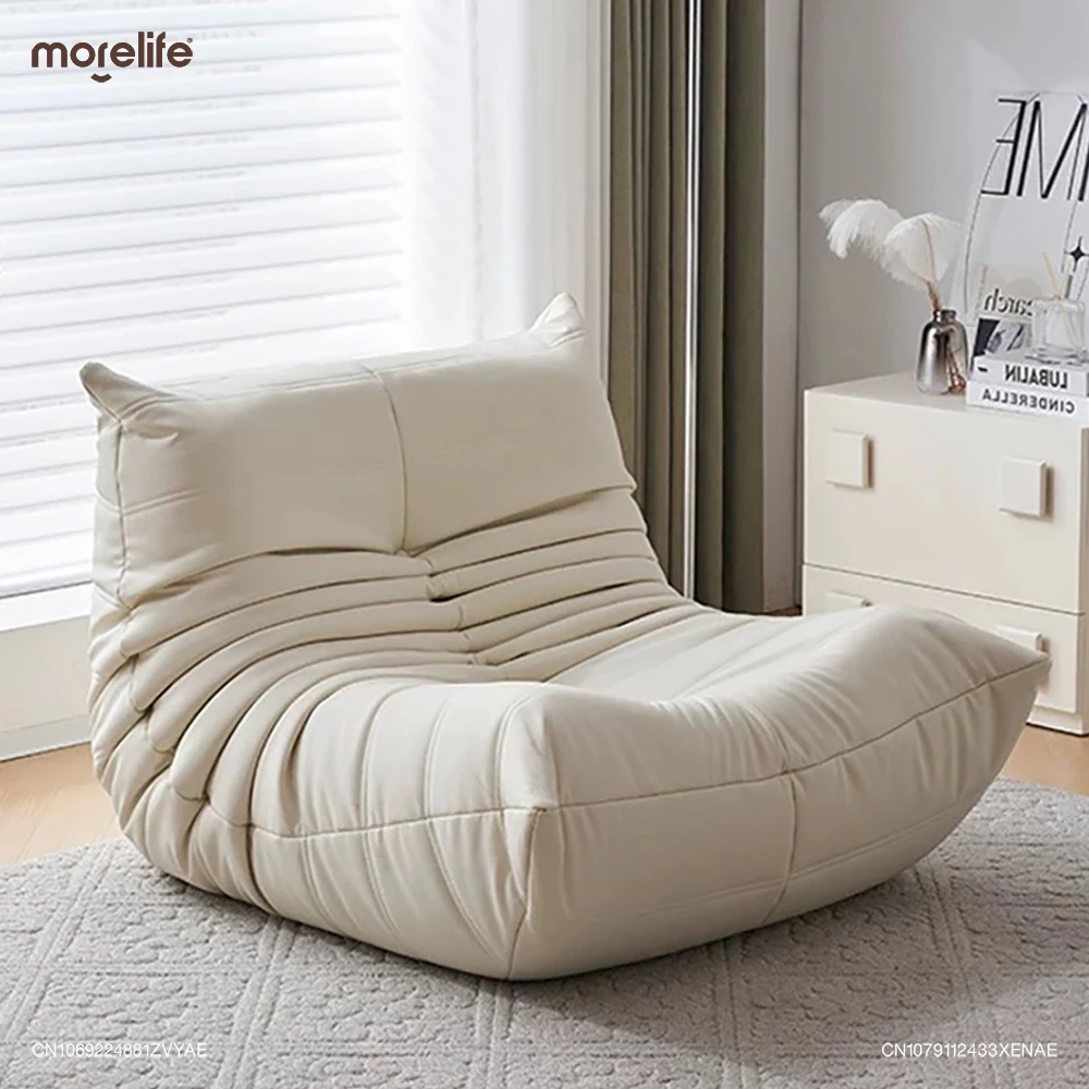 

Одноместный диван Caterpillar, кресло-качалка с татами для гостиной, спальни, прекрасное кресло для чтения для отдыха, балконное кресло-качалка, домашняя мебель