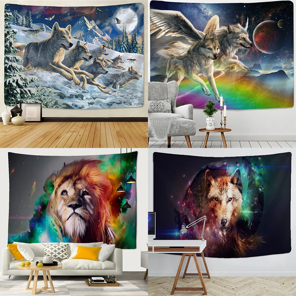 Animal Wall Hanging Psychedelic Mysterious Tapestry Hippie Home Decor Bedroom Living Room Backdrop Cloth
Animal Wall Hanging Psychedelic Mysterious Tapestry Hippie Home Decor Bedroom Living Room Backdrop Cloth