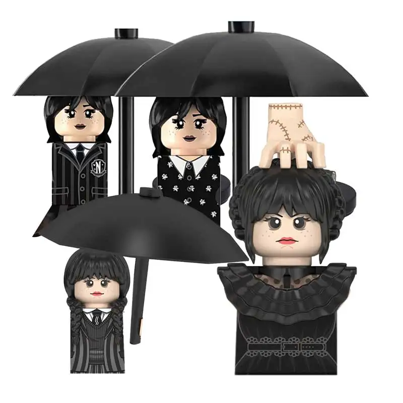 KF1908 WM2574 Wednesday Addams Building Block Movies TV Season Cartoon Mini-Figures Action Toy Bricks Kids WM2575 KF1907
KF1908 WM2574 Wednesday Addams Building Block Movies TV Season Cartoon Mini-Figures Action Toy Bricks Kids WM2575 KF1907