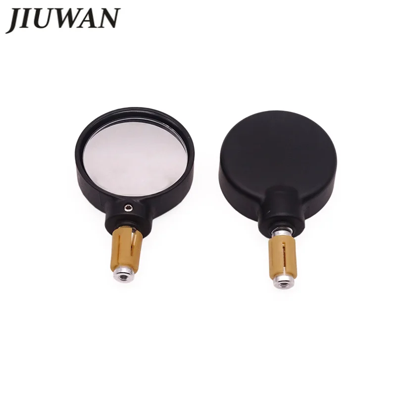 

Universal 1 Pair Motorcycle Rear View Round 7/8" Bar End Mirrors Motorbike Side Mirror Rearview Motorcycle Modified Accessories