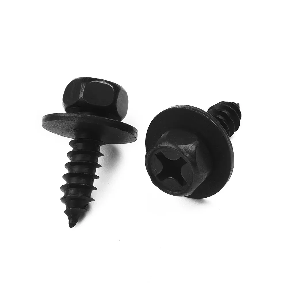 Brand New Mudguard Clips, 20mm Head, 17mm Stem, Fits 9mm x 9mm Hole, Black, Metal, Fits Toyota Camry & RAV4, 10pcs Set
Brand New Mudguard Clips, 20mm Head, 17mm Stem, Fits 9mm x 9mm Hole, Black, Metal, Fits Toyota Camry & RAV4, 10pcs Set