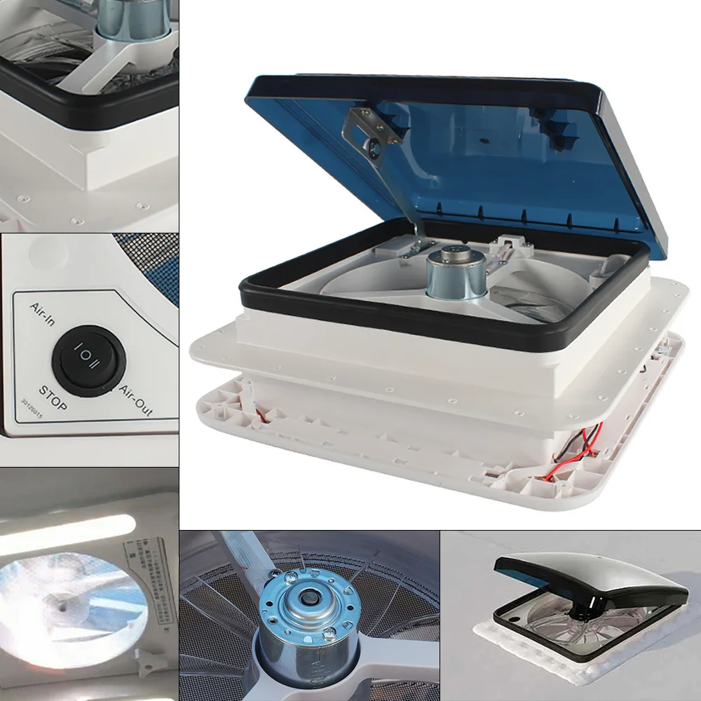 Camper Skylight Camper Accessories Camper Van Motorhomes Vents Exhaust Window Ventilation Heat Dissipation 11*11Inch Camper Skylight Camper Accessories Camper Van Motorhomes Vents Exhaust Window Ventilation Heat Dissipation 11*11Inch