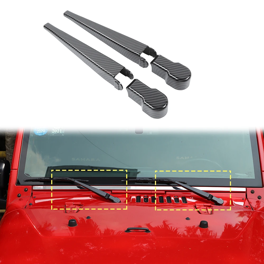 Window Windshield Wiper Arm Blade Decoration Kit for Jeep Wrangler JK 2007-2015 2016 2017 Car Exterior Accessories ABS
Window Windshield Wiper Arm Blade Decoration Kit for Jeep Wrangler JK 2007-2015 2016 2017 Car Exterior Accessories ABS