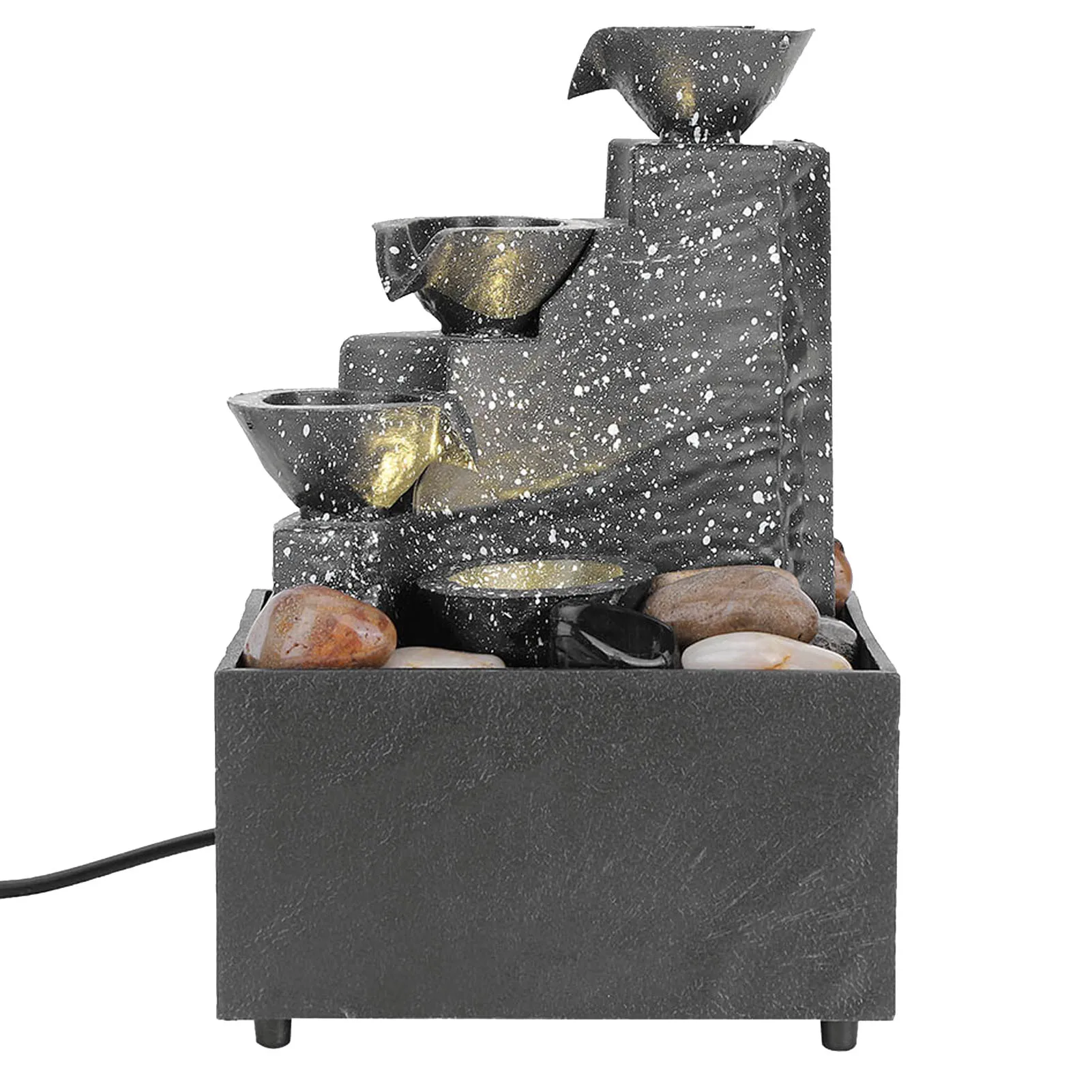 Creative Desktop USB Water Fountain Ornament Crafts For Indoor Home Office Tabletop Decoration
Creative Desktop USB Water Fountain Ornament Crafts For Indoor Home Office Tabletop Decoration