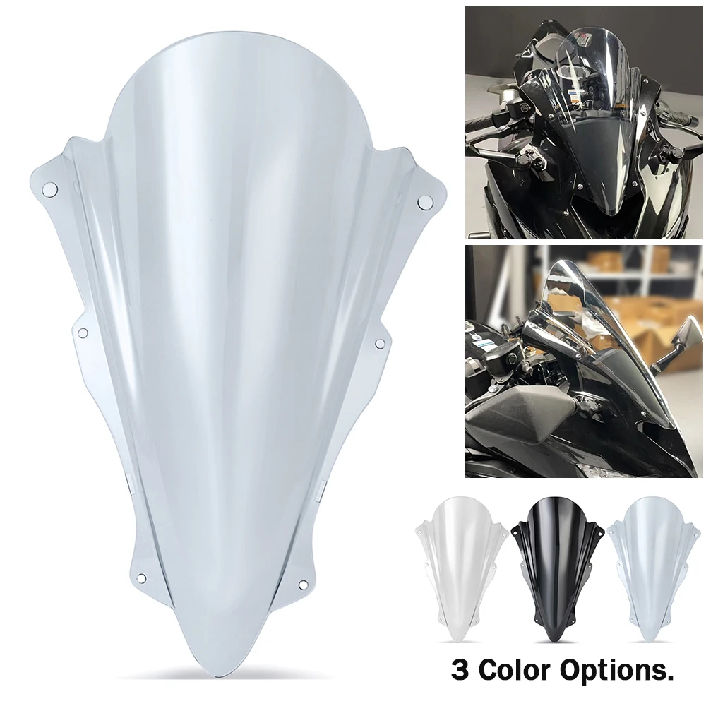 

ZX 25R Windscreen For Kawasaki ZX25R 2020-2023 ZX4R ZX4RR Motorcycle Wind Screen Deflectors Windshield Ninja ZX-25R ZX-4R ZX-4RR