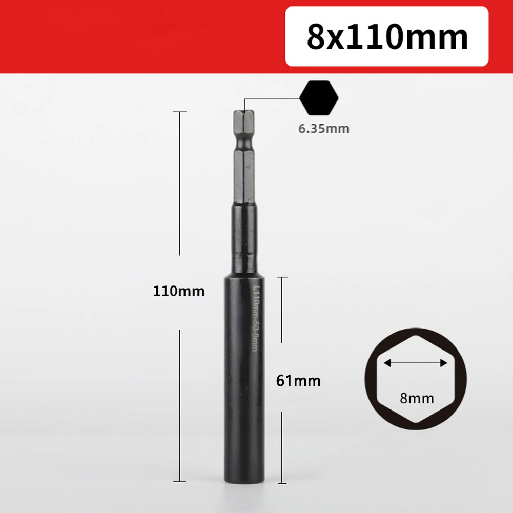 Black Chrome-vanadium Steel Hexagon Socket 110mm Sleeve Adapter Strong Torque Wrenches Hexagon 110mm Deepen Socket
Black Chrome-vanadium Steel Hexagon Socket 110mm Sleeve Adapter Strong Torque Wrenches Hexagon 110mm Deepen Socket