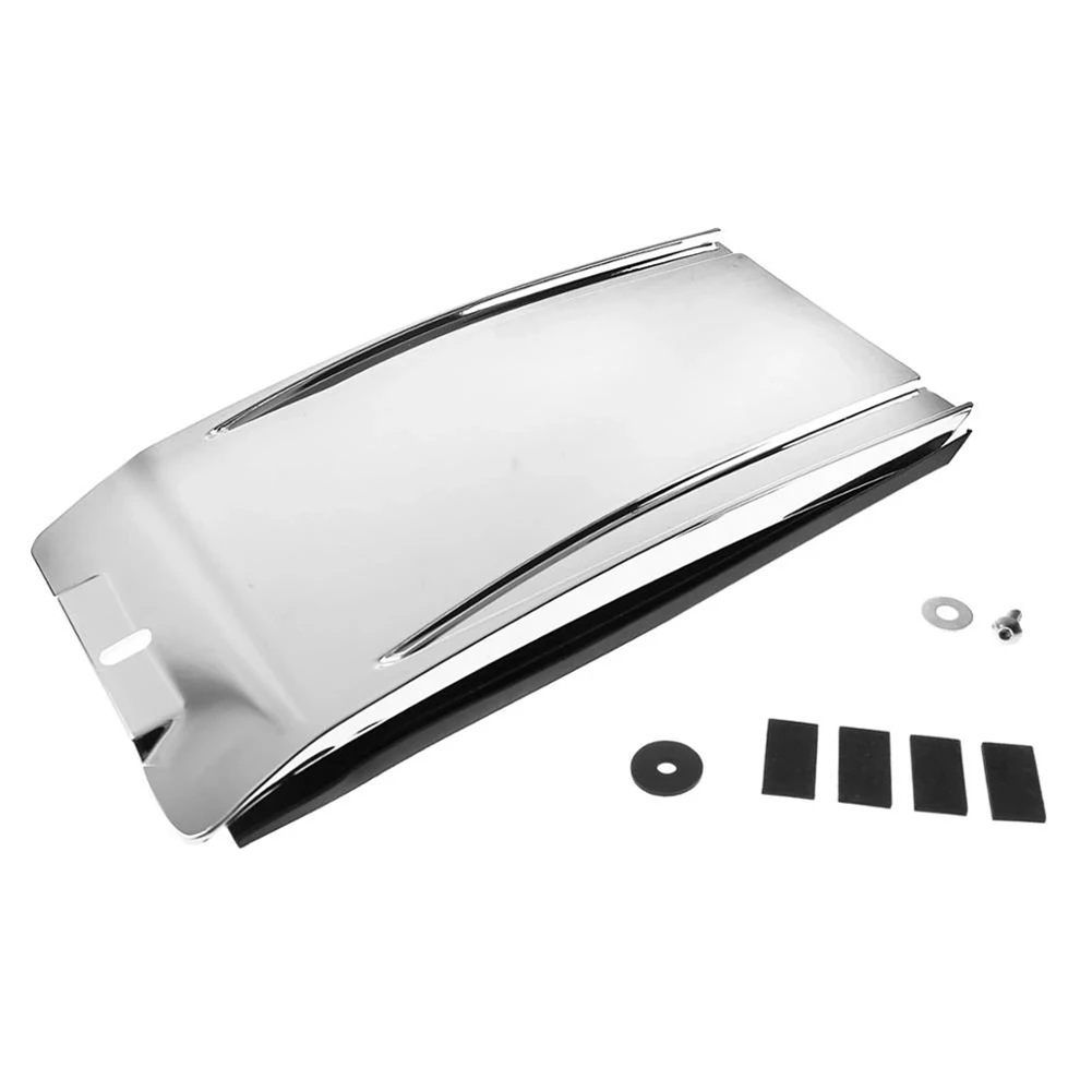 

Chrome Lower Dash Panel For-Harley Softail FXST FLST Deluxe Heritage Fat Boy 2000-2017 Extension Cover