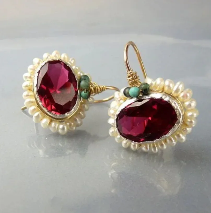 2025 Retro Fashion Creative Women's Earrings, Halloween Wear, Banquet Accessories, Festival Gifts 5 S815fd17e11de4313ab3a86ad49ed5fa57