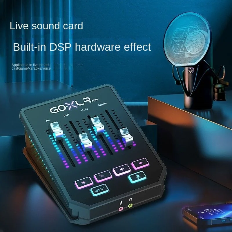 

TC Helicon Goxlr Professional Effector Baby Face Computer Game Karaoke Sound Card for Live Show Live Only