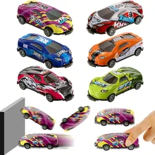 Jumping Stunt Toy Cars Flip 360 Rotatable Alloy Pull Back Vehicles Creativity Mini Car Models for Age 3-12 Kids Boys Girls
Jumping Stunt Toy Cars Flip 360 Rotatable Alloy Pull Back Vehicles Creativity Mini Car Models for Age 3-12 Kids Boys Girls