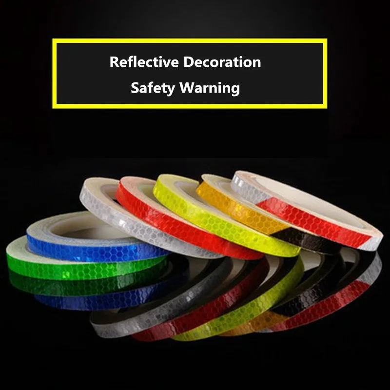 8m Bicycle Decoration Reflective Sticker Toys Balance Car Trolley Night Safety Warning Pedal Riding Profile Label Adhesive Tape
8m Bicycle Decoration Reflective Sticker Toys Balance Car Trolley Night Safety Warning Pedal Riding Profile Label Adhesive Tape