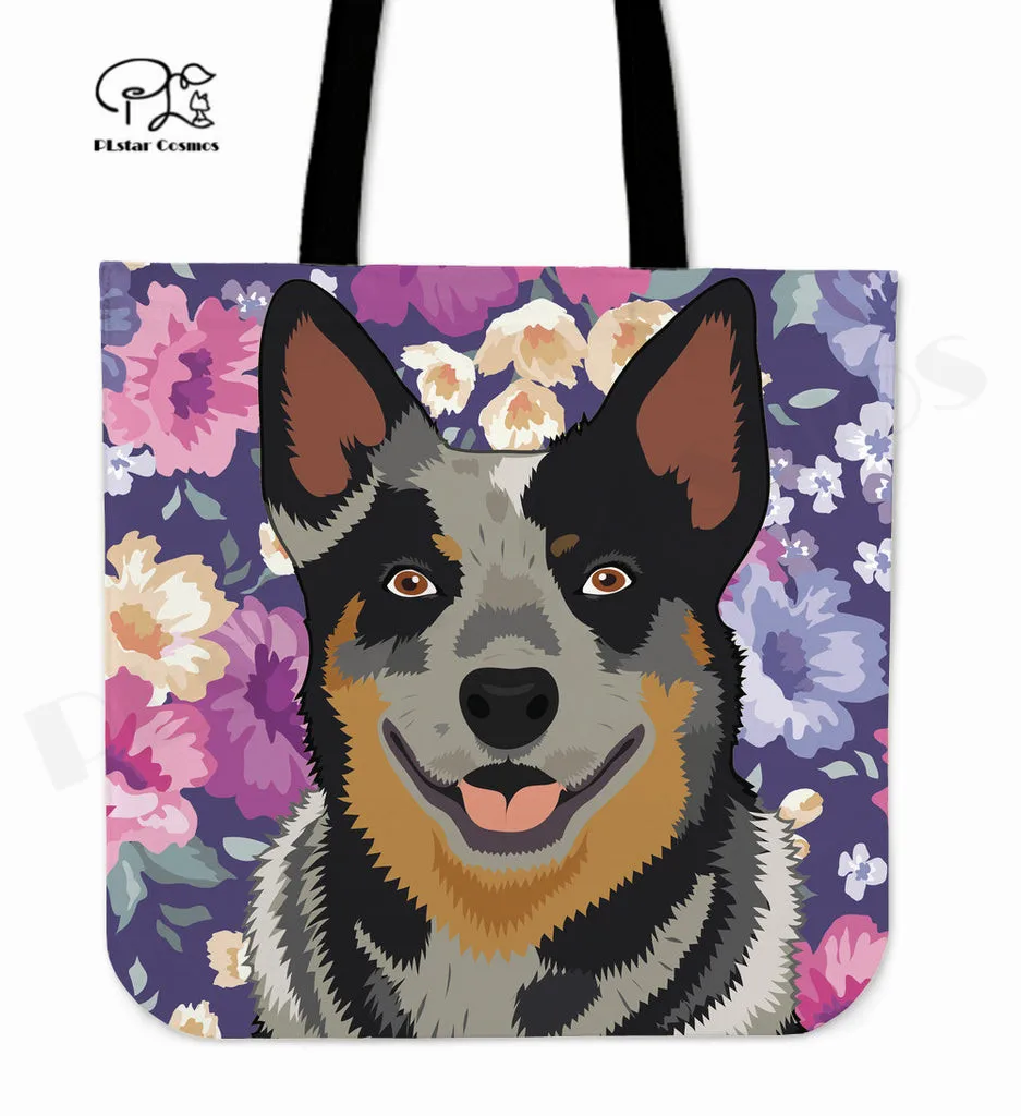 Funny Floral Dog Newest Tote Bag 3D Print Storage Shopper Bag with Handle Funny Foldable Reusable Tote Unisex Bag Multipurpose
Funny Floral Dog Newest Tote Bag 3D Print Storage Shopper Bag with Handle Funny Foldable Reusable Tote Unisex Bag Multipurpose