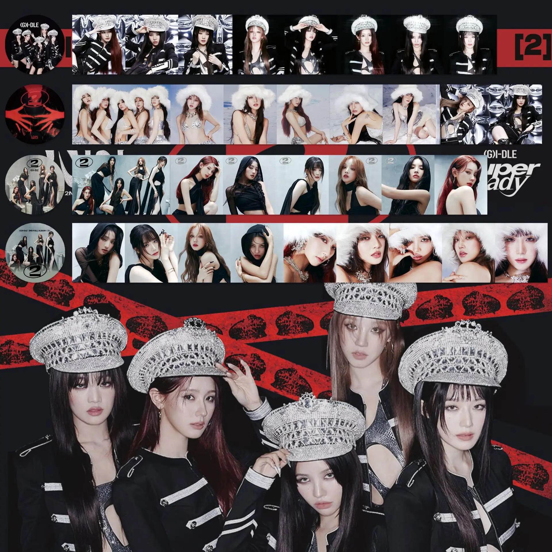 (G)I-DLE Idol Girl New Album Super Lady HD Tape Sticker Masking Tape DIY Decorative YuQi SoYeon ShuHua Adhesive Tape Fans Gift
(G)I-DLE Idol Girl New Album Super Lady HD Tape Sticker Masking Tape DIY Decorative YuQi SoYeon ShuHua Adhesive Tape Fans Gift