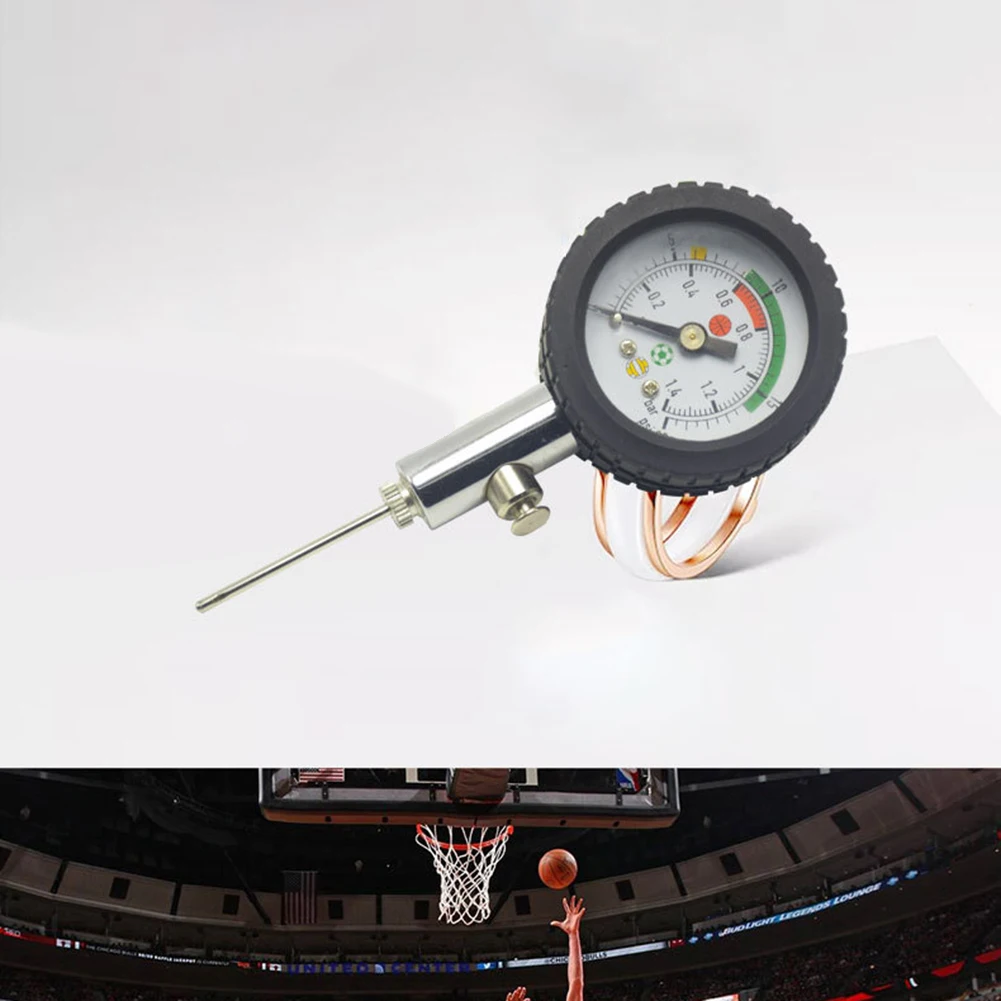 For Football Basketballs Volleyball Soccer Handheld Barometer Stainless Steel Silver Ball Pressure Gauge
For Football Basketballs Volleyball Soccer Handheld Barometer Stainless Steel Silver Ball Pressure Gauge