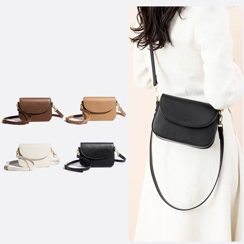Trendy Saddle Shoulder Bag Women PU Leather Crossbody Bag Simple Solid Color Flap Messenger Bag Designer Handbags Pouch
Trendy Saddle Shoulder Bag Women PU Leather Crossbody Bag Simple Solid Color Flap Messenger Bag Designer Handbags Pouch