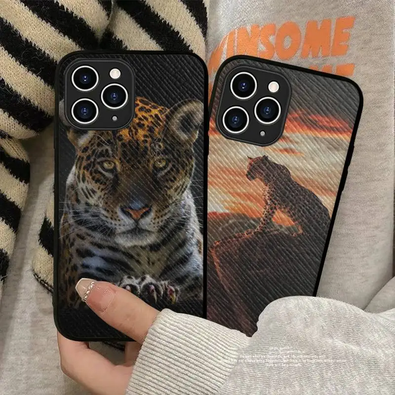 Cool Leopard Phone Case Hard Leather Case for iPhone 11 12 13 Mini Pro Max 8 7 Plus SE 2020 X XR XS Coque
Cool Leopard Phone Case Hard Leather Case for iPhone 11 12 13 Mini Pro Max 8 7 Plus SE 2020 X XR XS Coque