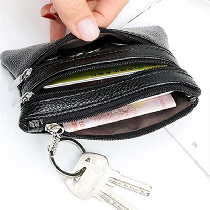 Business Mini Card Wallet PU Leather Zipper Coin Purse Earphone Pouch Mini Card Wallet Ultra-thin Money Change Purse Card Holder
Business Mini Card Wallet PU Leather Zipper Coin Purse Earphone Pouch Mini Card Wallet Ultra-thin Money Change Purse Card Holder