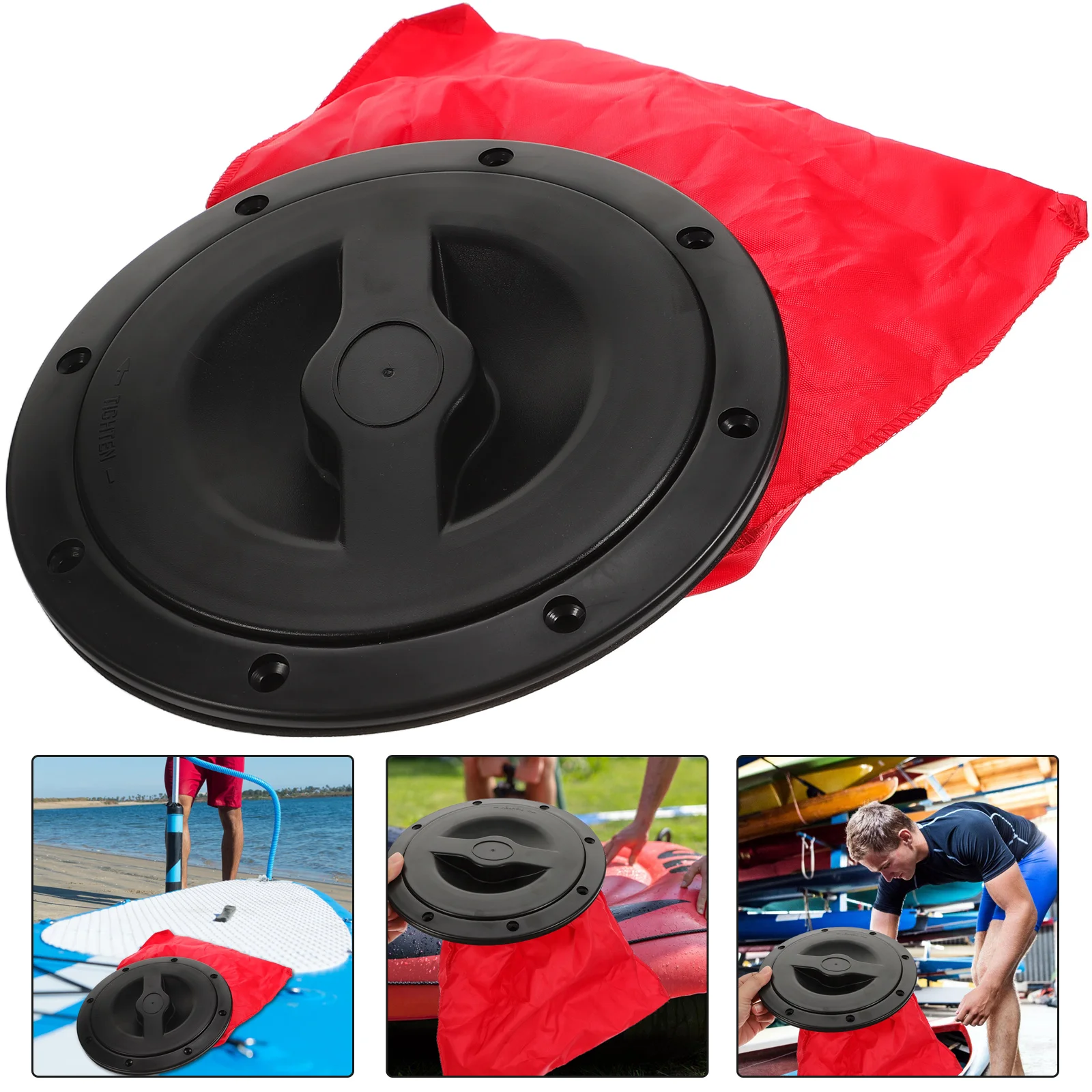 

Kayak Hatch Cover Heavy Duty Sealing Lid Deck Plate Hatchcover Hatch Cover for Sailing