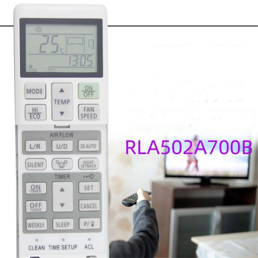 Remote Control for Mitsubishi Air Conditioner, High Quality RLA502A700B IR Remote Control
Remote Control for Mitsubishi Air Conditioner, High Quality RLA502A700B IR Remote Control