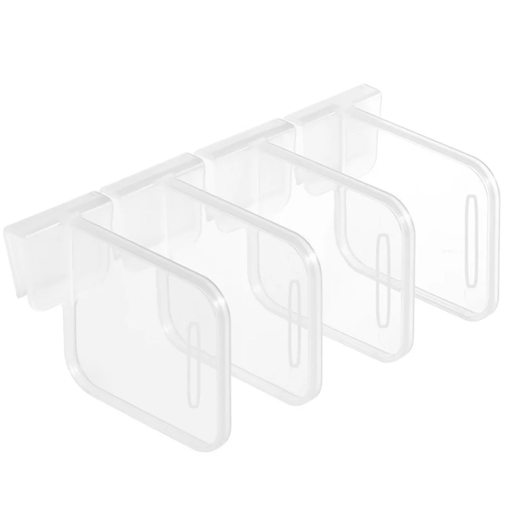 4 Pcs Plastics Refrigerator Partition Board Kitchen Storage Bottle Rack Shelf Organizer Home Garden Kitchen Tool Accessories
4 Pcs Plastics Refrigerator Partition Board Kitchen Storage Bottle Rack Shelf Organizer Home Garden Kitchen Tool Accessories
