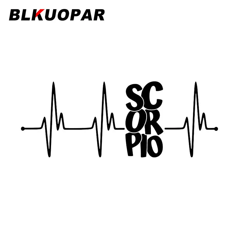 BLKUOPAR Scorpio Heartbeat Vector Creative Car Stickers Anime Waterproof Decal Personality Caravan Surfboard Vinyl Car Wrap
BLKUOPAR Scorpio Heartbeat Vector Creative Car Stickers Anime Waterproof Decal Personality Caravan Surfboard Vinyl Car Wrap