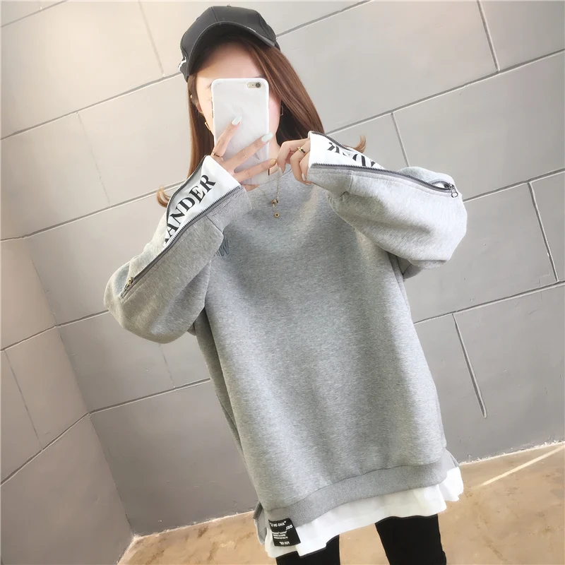2022 Autumn New Korean Version Pullover Hoodie Versatile Fashion Women False Ins Net Red Free Shipping
2022 Autumn New Korean Version Pullover Hoodie Versatile Fashion Women False Ins Net Red Free Shipping