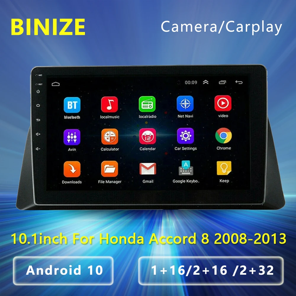 10.1''inch HD Android 10 GPS Car Stereo Multimedia Audio Player For Honda Accord 8 2008-2013 2din BT Carplay Autoradio Video MP5
10.1''inch HD Android 10 GPS Car Stereo Multimedia Audio Player For Honda Accord 8 2008-2013 2din BT Carplay Autoradio Video MP5