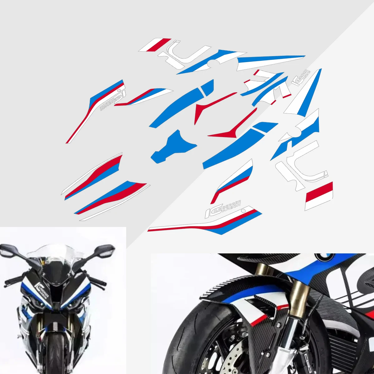 

Motorcycle Sticker Waterproof Decoration Decal S1000RR Accessories for BMW S1000 RR M1000RR 2019-2022 2021 2020 M 1000 RR