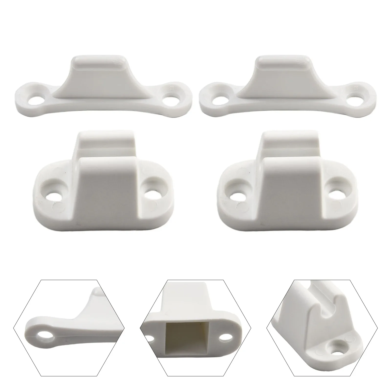 Brand New Door Retainer Catch Door Catch Female Section Male Section Nylon Plastic Shocks And Noise White Color
Brand New Door Retainer Catch Door Catch Female Section Male Section Nylon Plastic Shocks And Noise White Color