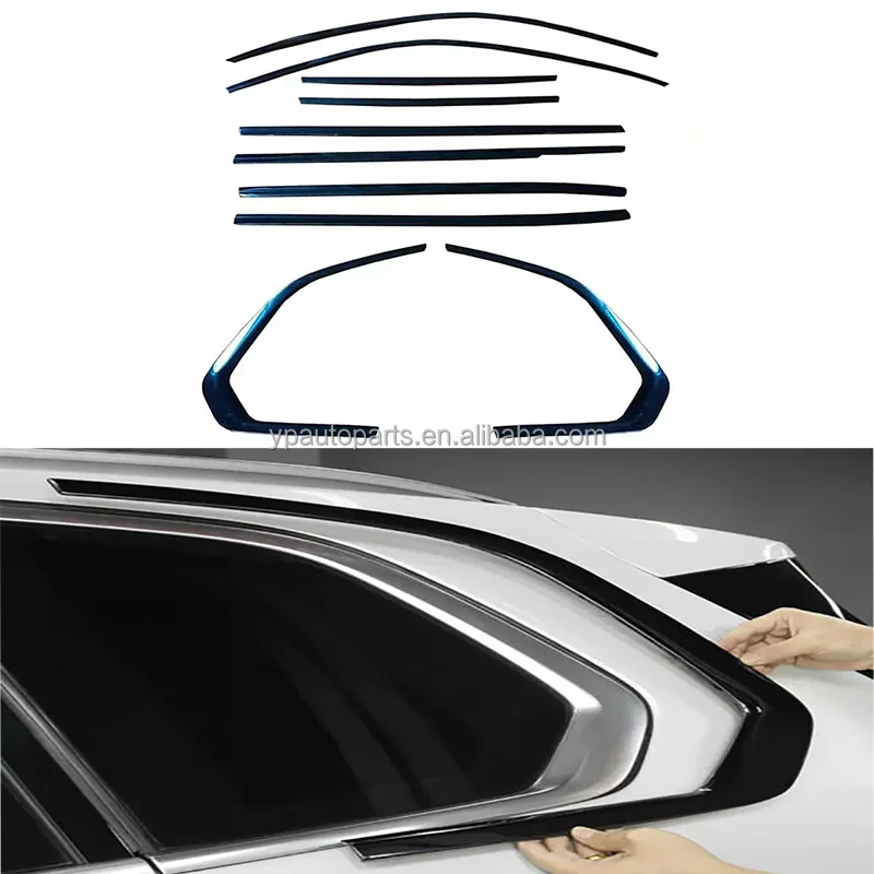 

Молдинговая полоса для порога двери и окна BMW X5 G05, обшивка, материал АБС, глянцевый черный x5 g05, другие внешние аксессуары для автомобиля