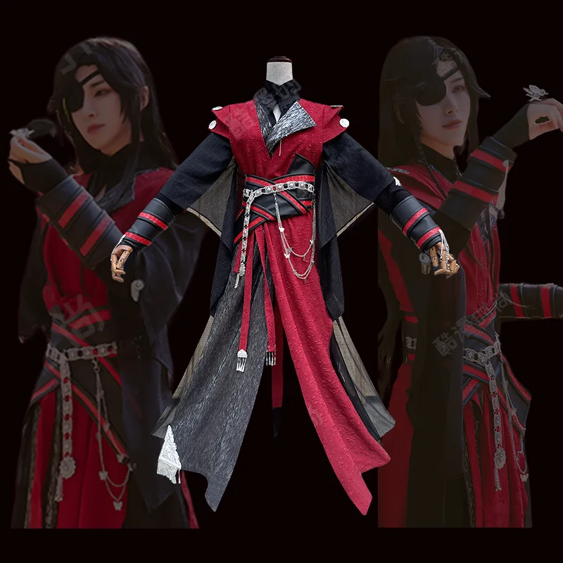 Костюм для косплея Tian Guan Ci Fu, официальный Аниме Небесный костюм ханьфу для косплея Huacheng San Lang, полный комплект с париком, черный, красный костюм для мужчин
Костюм для косплея Tian Guan Ci Fu, официальный Аниме Небесный костюм ханьфу для косплея Huacheng San Lang, полный комплект с париком, черный, красный костюм для мужчин