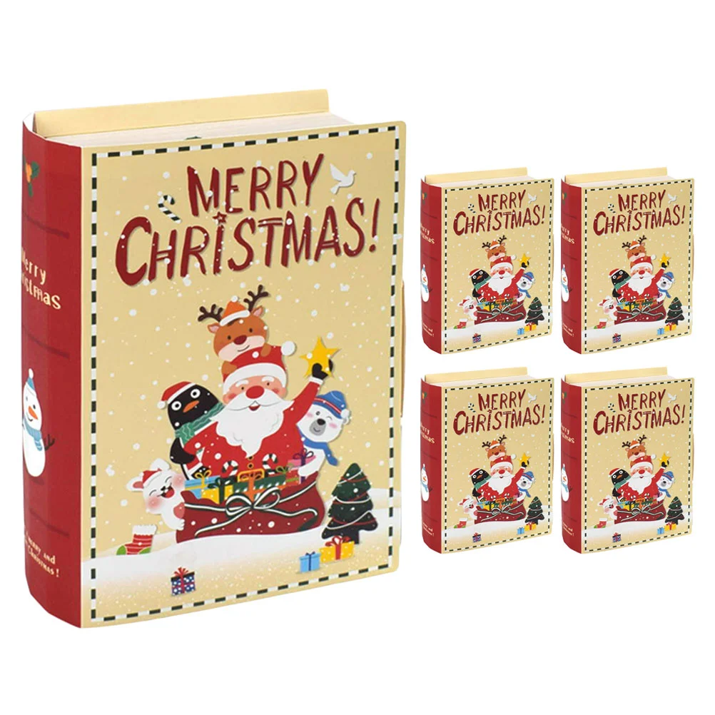 5 Pcs Christmas Gift Box Candy Cookies Boxes for Gifts Modeling with Lids Paper Party Baby Sweets
5 Pcs Christmas Gift Box Candy Cookies Boxes for Gifts Modeling with Lids Paper Party Baby Sweets