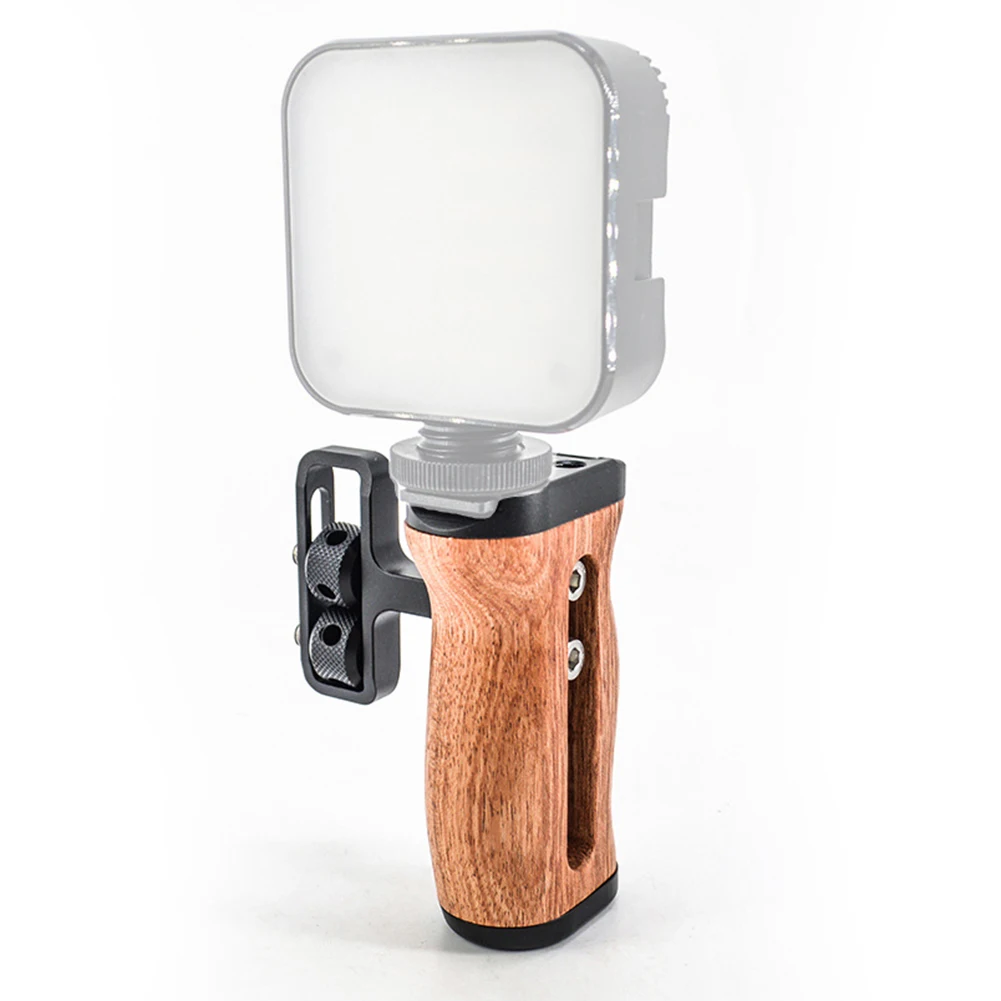 Universal Camera Cage Left /Right Side Handle For Sony For Canon Camera Cage Wooden Handle Grip Cold Shoe For Mic Video Light
Universal Camera Cage Left /Right Side Handle For Sony For Canon Camera Cage Wooden Handle Grip Cold Shoe For Mic Video Light