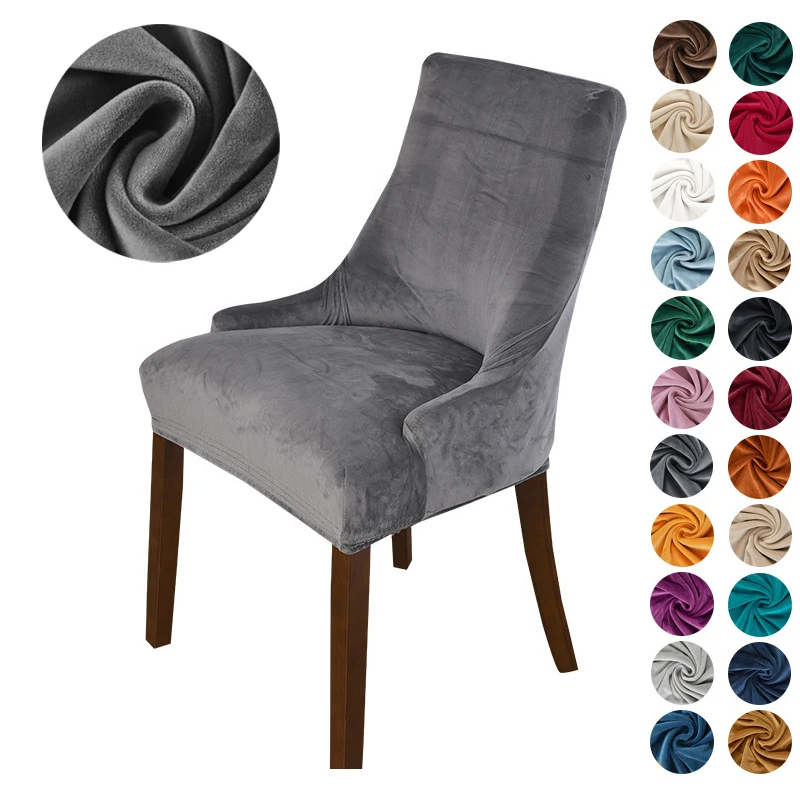 Soft Velvet Armchair Cover for Dining Room Banquet Home Office Stretch Solid Color Sloping Arm Chair European Style Seat Case
Soft Velvet Armchair Cover for Dining Room Banquet Home Office Stretch Solid Color Sloping Arm Chair European Style Seat Case