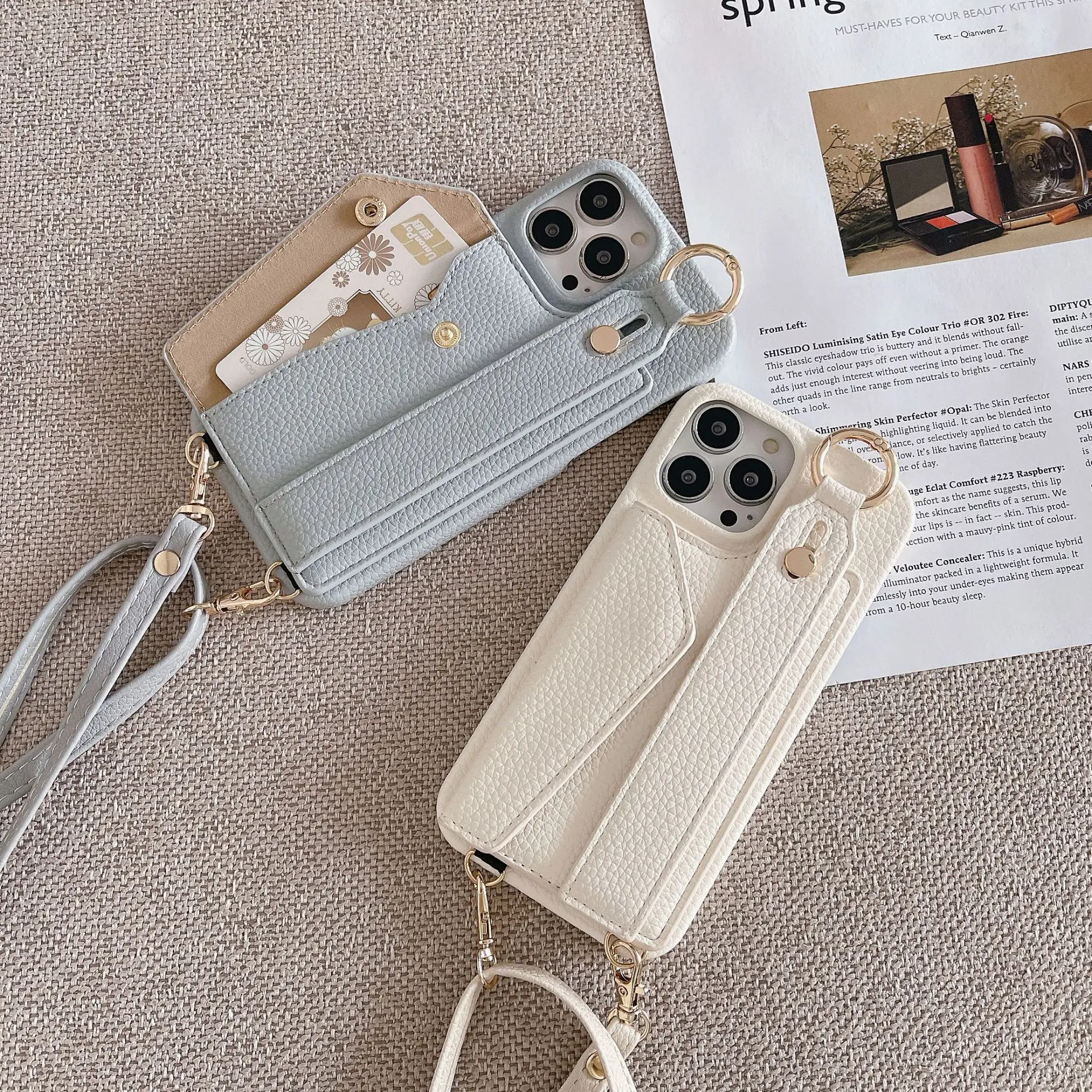 Luxury Crossbody Wrist Strap Wallet Leather Cover For iPhone 14 13 12 11 Pro Max Phone Case With Card Slot Holder Ring Lanyard
Luxury Crossbody Wrist Strap Wallet Leather Cover For iPhone 14 13 12 11 Pro Max Phone Case With Card Slot Holder Ring Lanyard