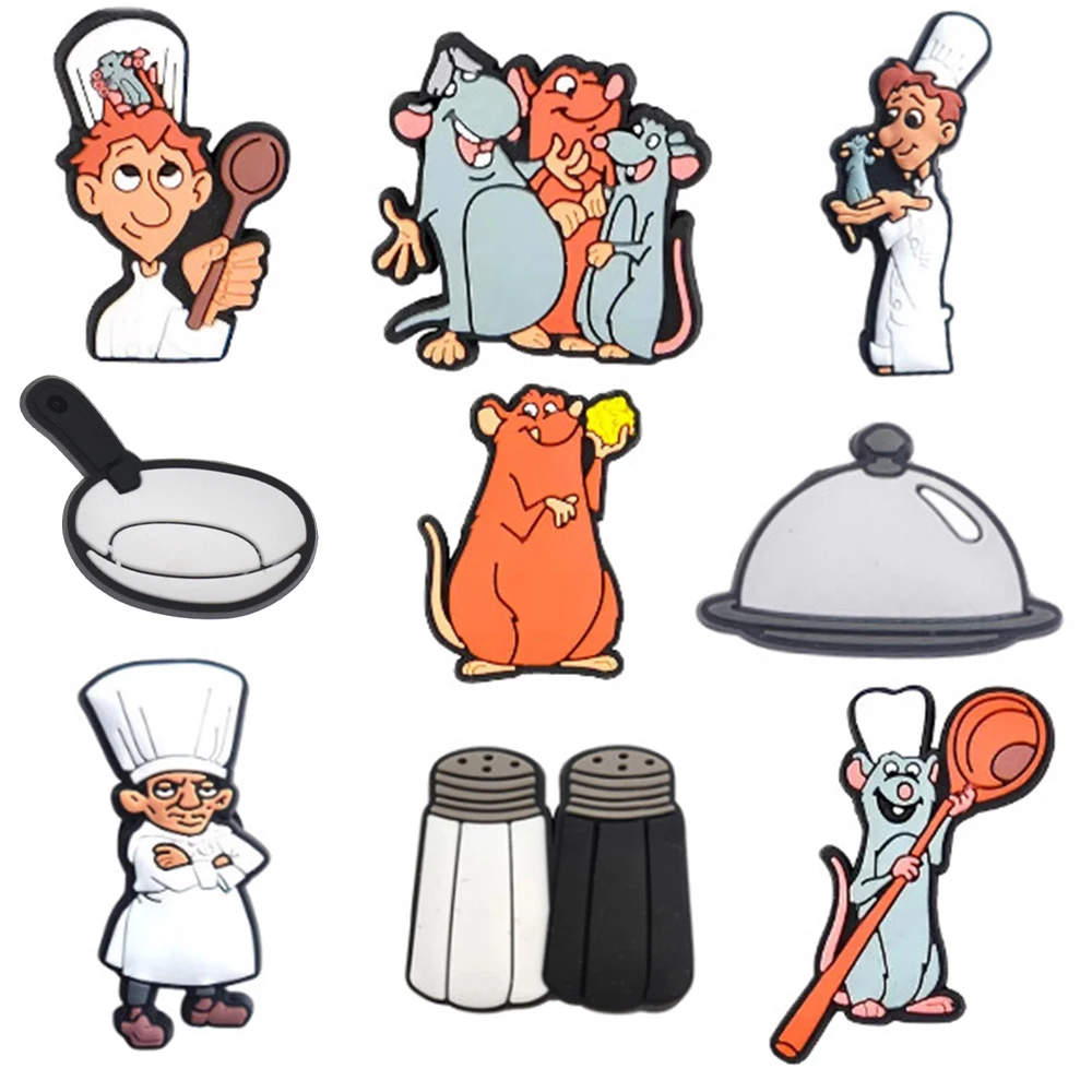 1pcs Ratatouille cartoon series Shoe Charms Designer for Shoe Accessories Dreations for Classic Clog Kids X-mas Gift Hot Sale
1pcs Ratatouille cartoon series Shoe Charms Designer for Shoe Accessories Dreations for Classic Clog Kids X-mas Gift Hot Sale