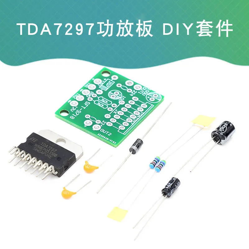 Плата усилителя Tda7297, запасные части, постоянный ток 12 В, чистая задняя 2,0, двухканальная 15 Вт 15 Вт, электронный комплект «сделай сам»
Плата усилителя Tda7297, запасные части, постоянный ток 12 В, чистая задняя 2,0, двухканальная 15 Вт 15 Вт, электронный комплект «сделай сам»