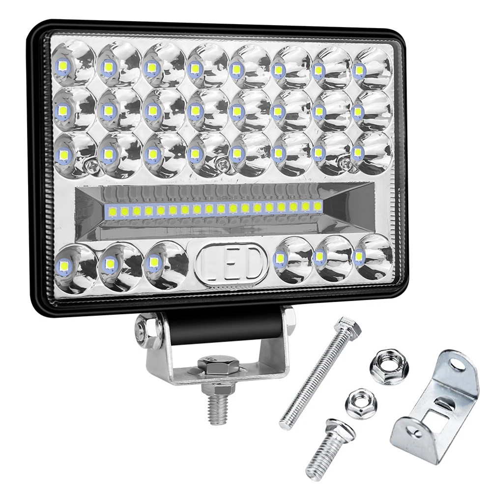 Lamp Work Lights Replacement Spotlight+floodlight 144W LED 2.3A±0.2 50000H 6500K 7200LM Accessories Aluminum+LED
Lamp Work Lights Replacement Spotlight+floodlight 144W LED 2.3A±0.2 50000H 6500K 7200LM Accessories Aluminum+LED
