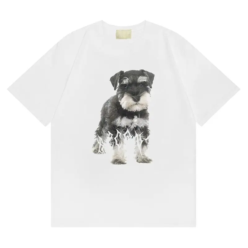 Fashionable Korean ins printed T-shirt American cotton retro street Y2K men and women trendy brand design round neck loose top
Fashionable Korean ins printed T-shirt American cotton retro street Y2K men and women trendy brand design round neck loose top