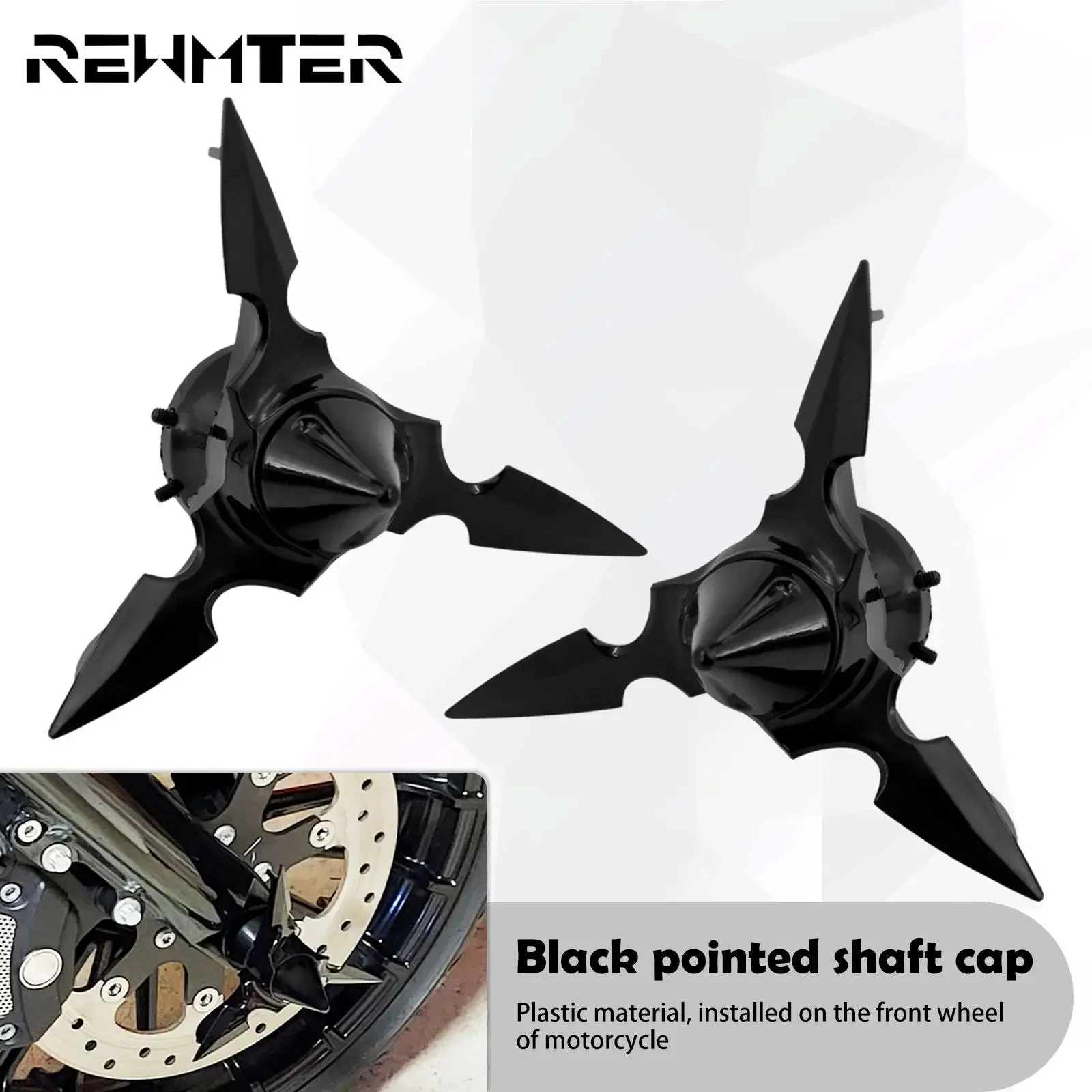 2xMotorcycle Spun Blade Spinning Axle Caps ABS Black 29.5MM Nut Cover For Harley V-Rod Touring Softail Dyna Sportster Road Glide
2xMotorcycle Spun Blade Spinning Axle Caps ABS Black 29.5MM Nut Cover For Harley V-Rod Touring Softail Dyna Sportster Road Glide