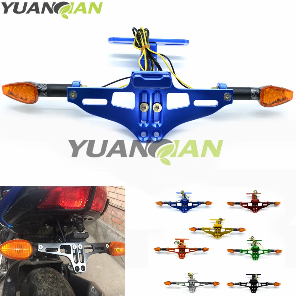 Motorcycle Adjustable License Number Plate Frame Holder Bracket with light For Yamaha R3 R25 YZF R1 YZF R6 T-MAX500 TMAX530 mt09
Motorcycle Adjustable License Number Plate Frame Holder Bracket with light For Yamaha R3 R25 YZF R1 YZF R6 T-MAX500 TMAX530 mt09